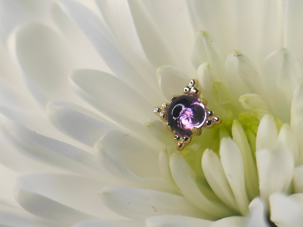 Anato 3mm amethyst Zia
