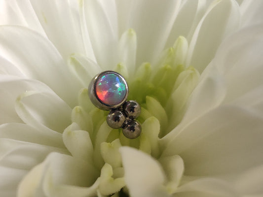 Inari opal beaded end